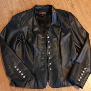 Womans leather jacket